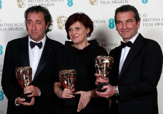 Another award for Sorrentino as he makes his way to the Oscars