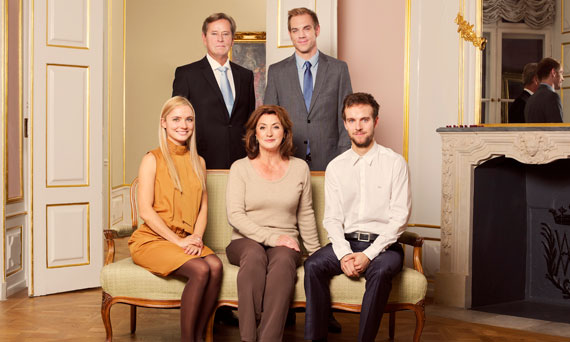 A new royal family on TV: The King of Denmark