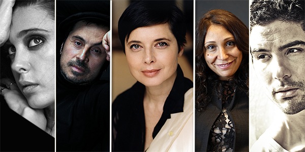 Four jury members under the chairmanship of Isabella Rossellini