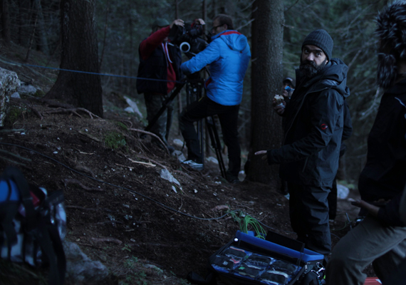 Florin Şerban in post-production with his third feature, Love 1: Dog