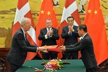 La Danimarca stipula un accordo di coproduzione con la Cina