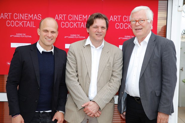 Christian Bräuer, François Aymé and Detlef Rossmann  • Organisers, European Art Cinema Day