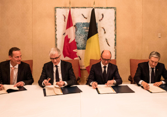Protocollo d'intesa per la coproduzione tra Belgio e Canada