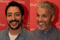 Mehdi M Barsaoui and Sami Bouajila • Director of and actor in A Son