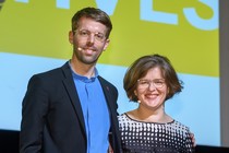Florian Weghorn y Christine Tröstrum  • Responsable de programación y jefe de proyecto, Berlinale Talents