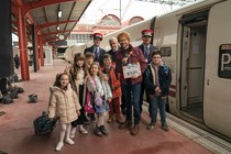 Santiago Segura boucle le tournage de ¡A todo tren! Destino Asturias