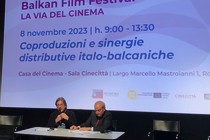 Las coproducciones y las sinergias en la distribución entre Italia y los Balcanes, a debate en el Balkan Film Festival de Roma