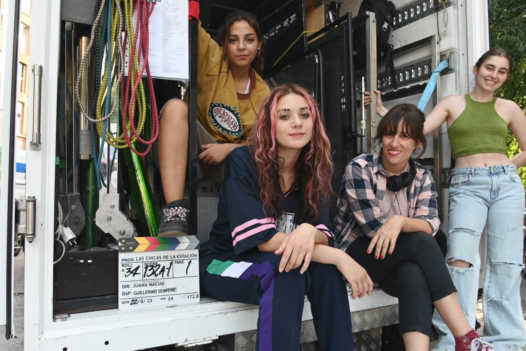 Juana Macías works on Las chicas de la estación - Vimarsana News