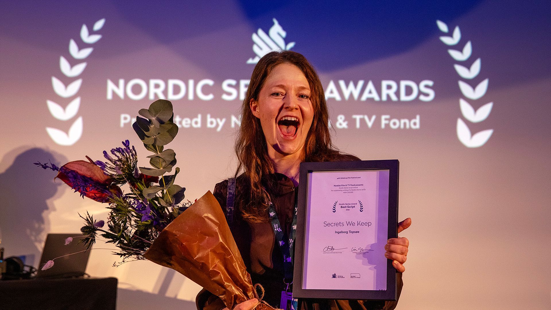 Secrets We Keep wins the Nordic Series Script Award at Göteborg