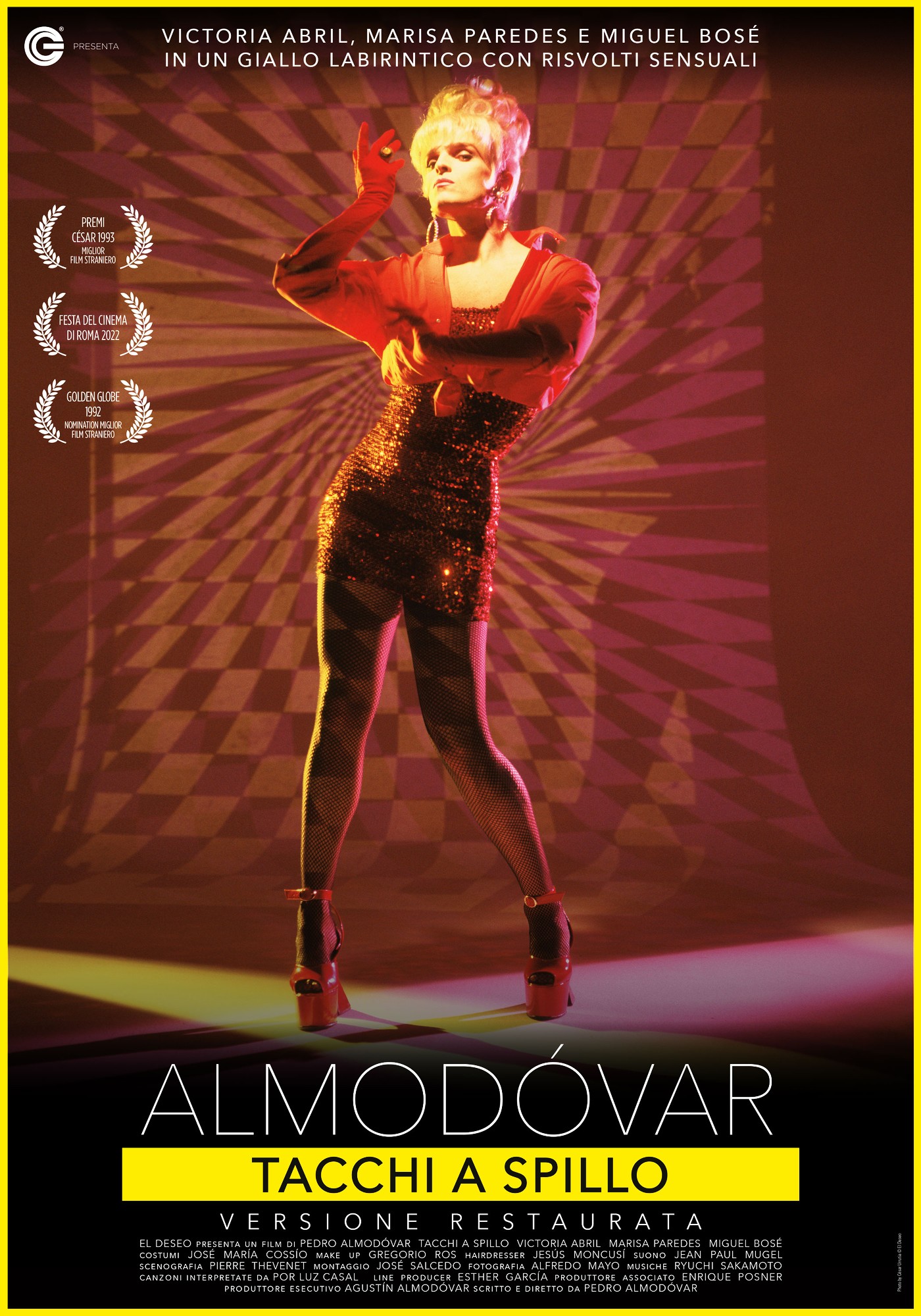 Sale HIGH HEELS Cuban Screen-print Poster for Spanish PEDRO ALMODOVAR Movie  CUBA | eBay