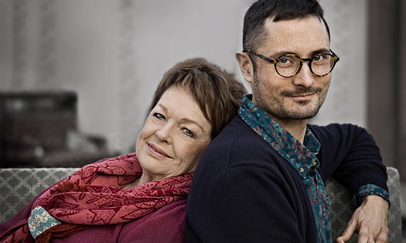 El último amor en una residencia de ancianos, con Ghita Nørby y Sven Wollter