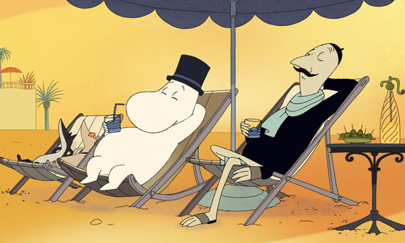 Prima fermata Finlandia con Moomins on the Riviera di Picard