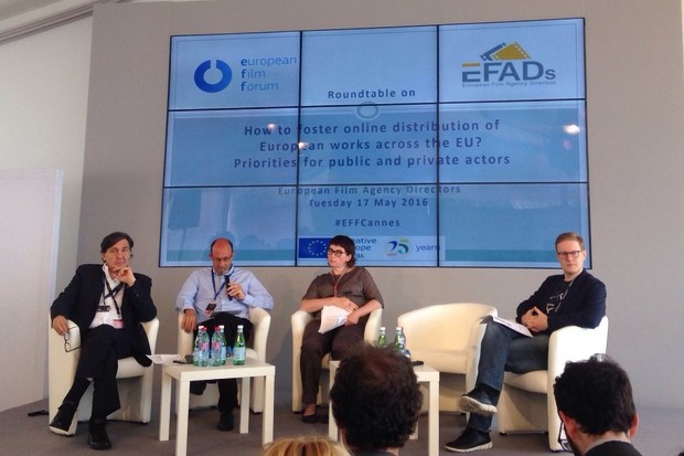The future of online distribution for European films discussed at Cannes' EFAD roundtable