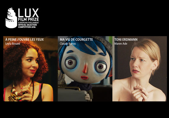 As I Open My Eyes, My Life as a Courgette, Toni Erdmann vie for the LUX Prize