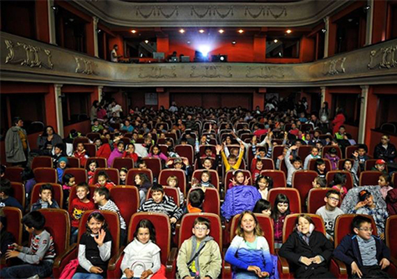 16.000 bambini portati al cinema a Sibiu