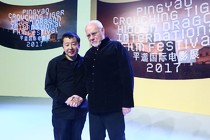 Marco Müller and Jia Zhangke  • Organisers, Pingyao Film Festival