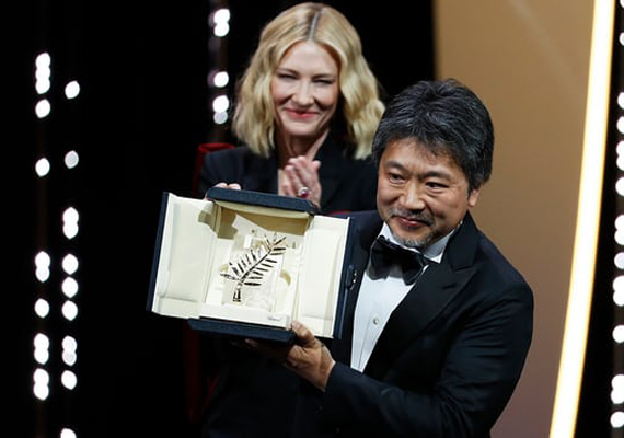 The Palme d'Or goes to Shoplifters