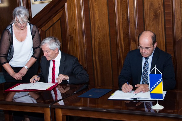 Bosnia and Herzegovina and France sign a co-production agreement in Sarajevo