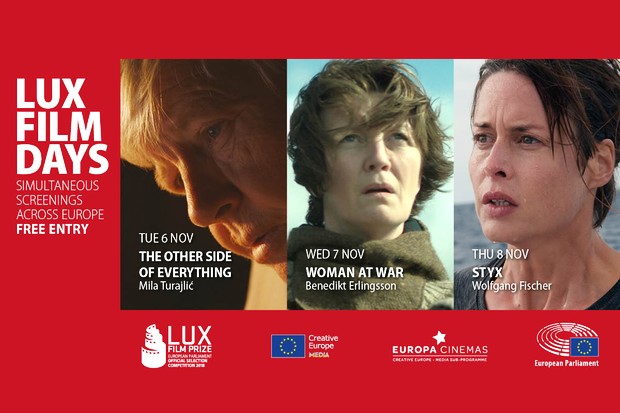El Premio LUX prepara sus proyecciones simultáneas del 2018 en toda Europa