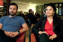 Hüseyin Tabak et Alina Serban • Réalisateur et actrice de Gipsy Queen