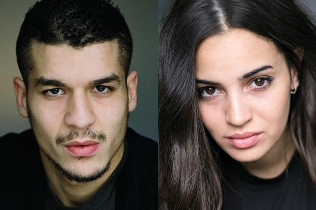 Soufiane Guerrab and Souheila Yacoub in the cast of A Brighter Tomorrow