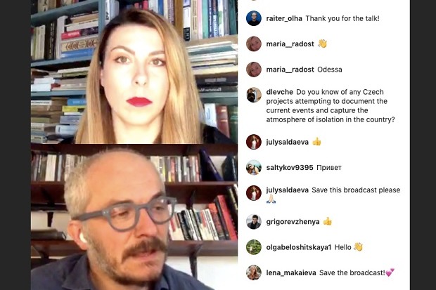 Odessa rencontre Karlovy Vary pour la première partie de la nouvelle série Instagram Live