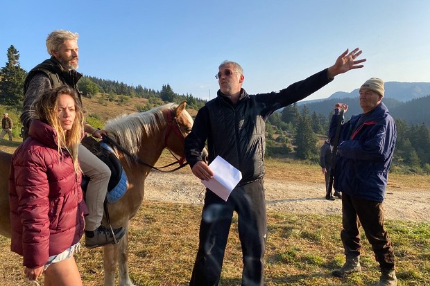 Victor Bojinov in post-production with his second feature, Chamla