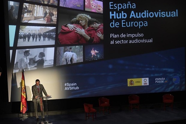 1.603 milioni di euro per "Spagna, Hub audiovisivo d'Europa"