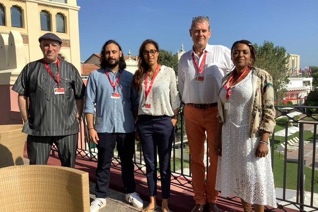 Enrico Chiesa, Hakim Mao, Murielle Thierrin y Francis Nebot • Coordinador, experto y productores, OuiCoprod