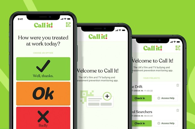 Call It!, una app per monitorare e prevenire il mobbing e la discriminazione sul posto di lavoro nell'industria cinematografica e tv