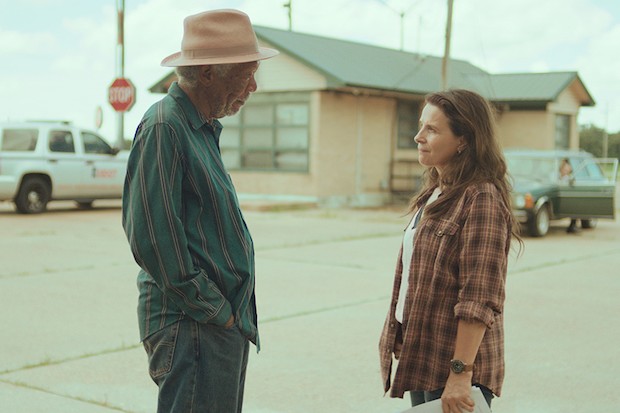 Juliette Binoche, Frank Grillo et Morgan Freeman réunis dans Paradise Highway