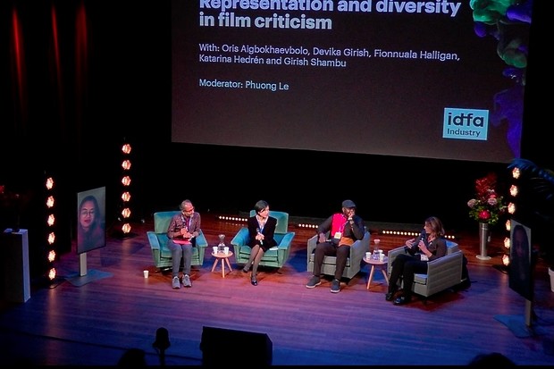 “Change is inevitable; it’s just annoying that it takes so long,” say critics at IDFA’s Representation and Diversity in Film Criticism panel