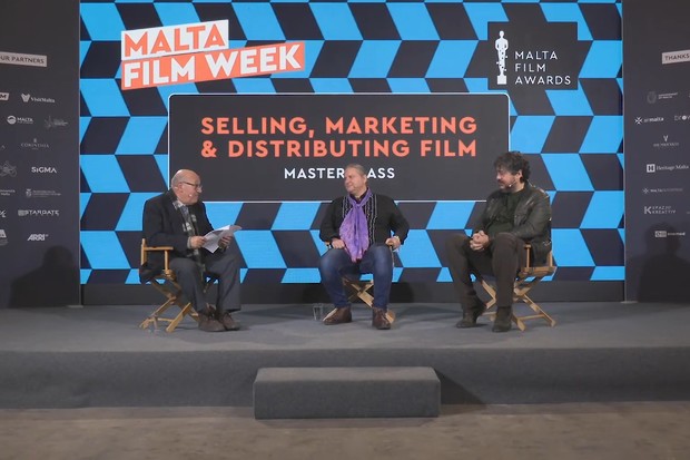 Michael Cowan e Flaminio Zadra condividono la loro esperienza su vendita, marketing e distribuzione di film alla Malta Film Week