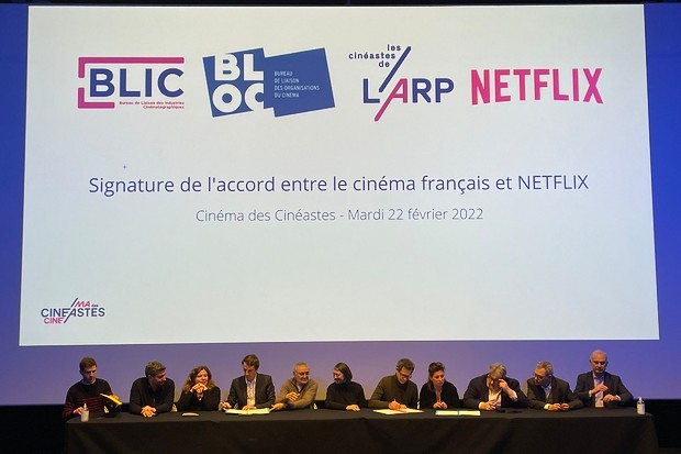 Netflix signs an agreement with the French film industry