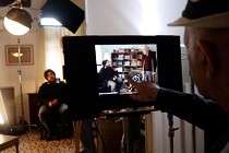 Dan Wolman in post-production with Judas