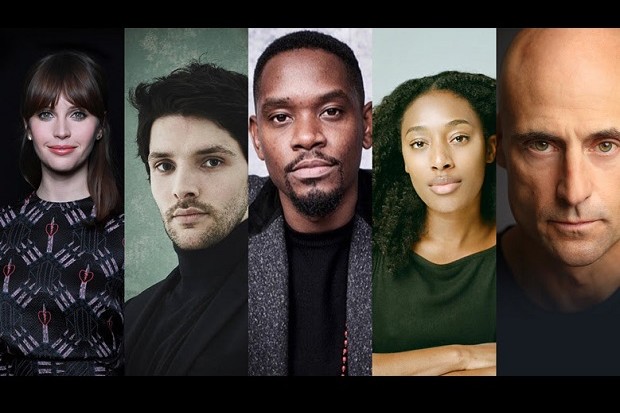 Aml Ameen, Colin Morgan, Felicity Jones, Mark Strong, Sophia Brown and Tom Vaughan-Lawlor star in Borderland