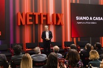 Netflix presents its new Italian headquarters and its upcoming projects