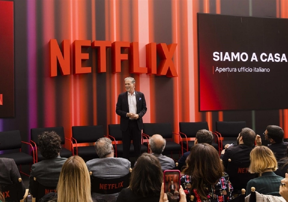 Netflix presents its new Italian headquarters and its projects