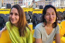 Francesca Palleschi y Ayumi Filippone • Responsable, Alliance4Development, y matchmaker, Match Me!, Locarno Pro