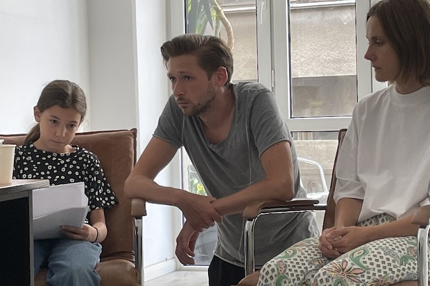 Cătălin Rotaru and Gabi Virginia Şarga in pre-production with Where Elephants Go