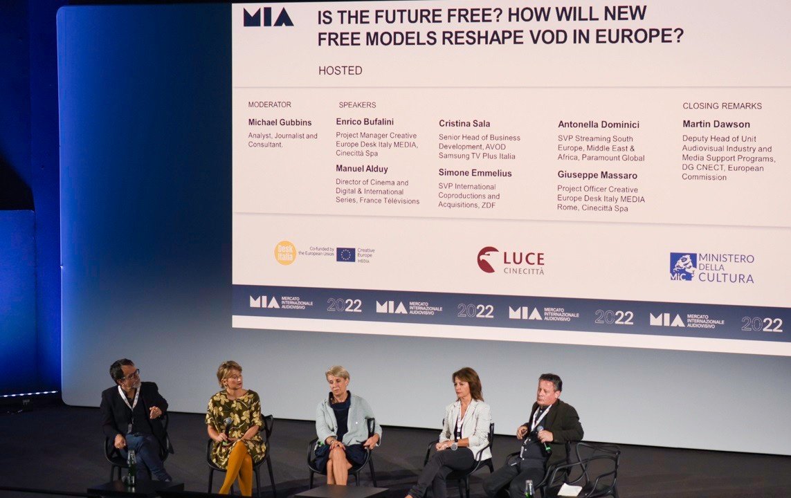 At the MIA, panellists ask “Are free models set to reshape the European VoD landscape?”