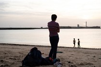 Martín Cuenca shooting El amor de Andrea in Cádiz