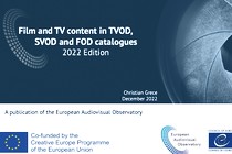 Produce – Co-Produce... - 32% of all films and TV seasons in VoD catalogues are European productions and 21% are of EU27 origin, reveals the new EAO report - 29/03/2023