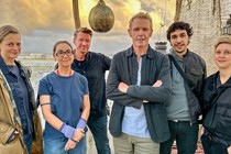 Fin de tournage pour Turning Tables d'Angelina Maccarone, avec Lambert Wilson