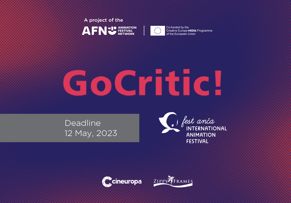 GoCritic!  Otvára svoju výzvu pre účastníkov Fest Anča na Slovensku
