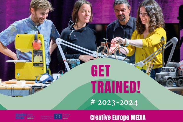 Creative Europe MEDIA publishes the "Get Trained!" brochure