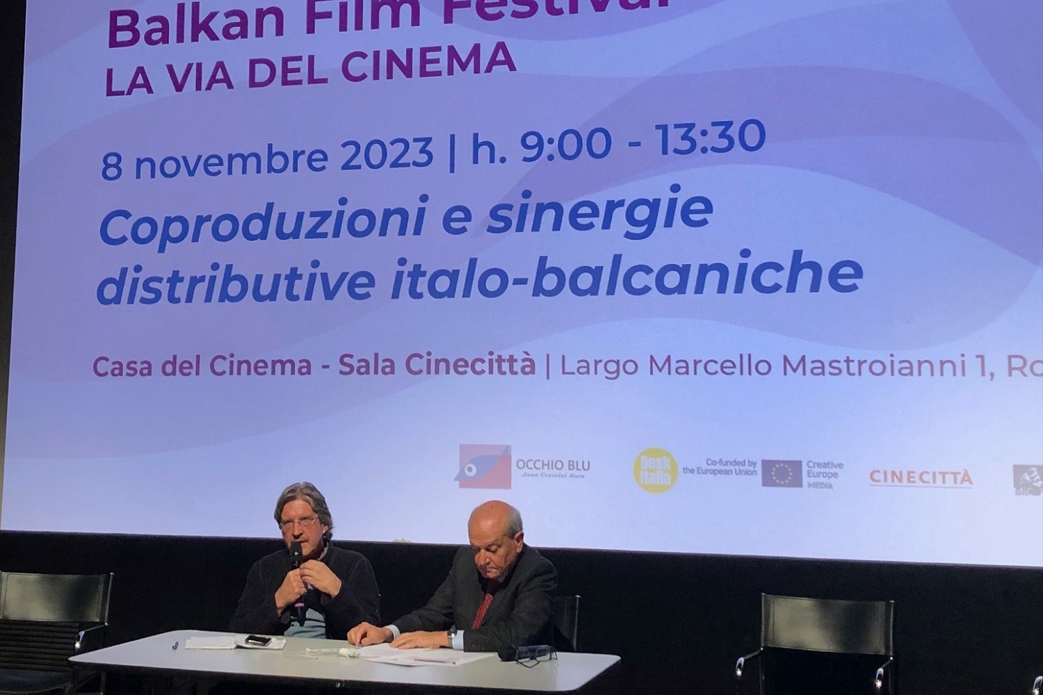 Le operazioni congiunte di produzione e distribuzione tra Italia e Balcani sono state al centro dei dibattiti al Balkan Film Festival di Roma