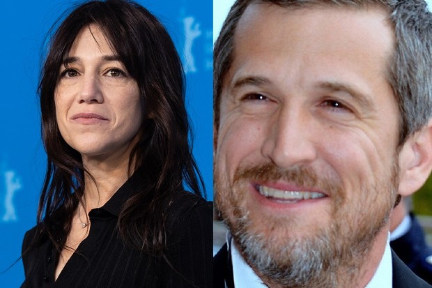 Charlotte Gainsbourg et Guillaume Canet en tournage dans Belle