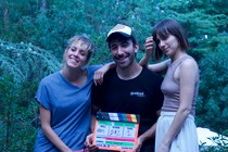 Paco Sepúlveda in post-production with Historias