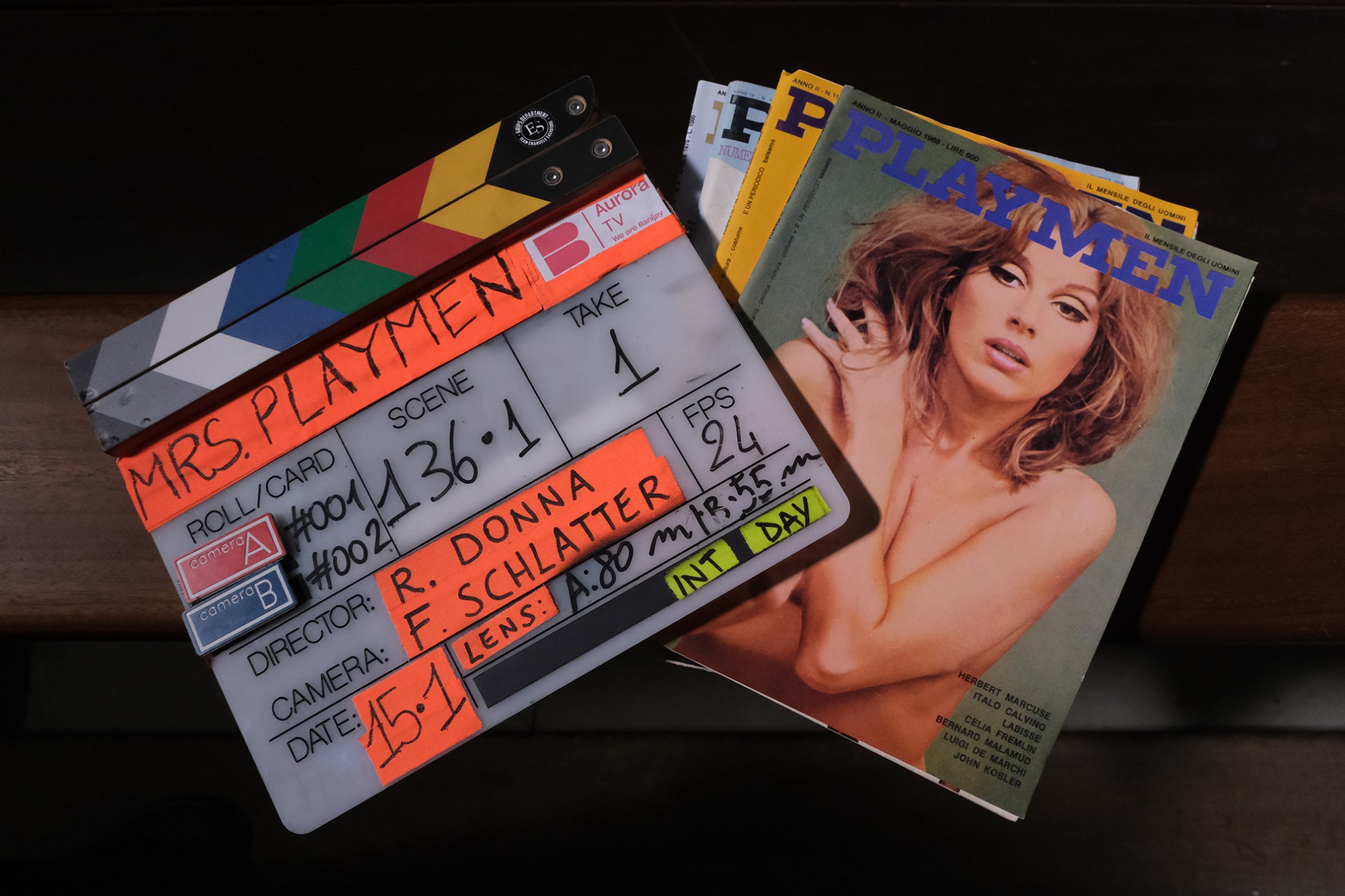 The first clapperboard slams on Mrs Playmen, toplined by Carolina Crescentini - Vimarsana News